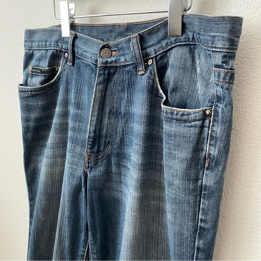 Calvin Klein, Low Rise Straight Leg Jeans